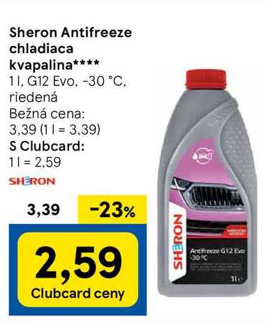 Sheron Antifreeze chladiaca kvapalina, 1 l