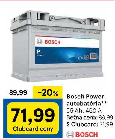 Bosch Power autobatéria