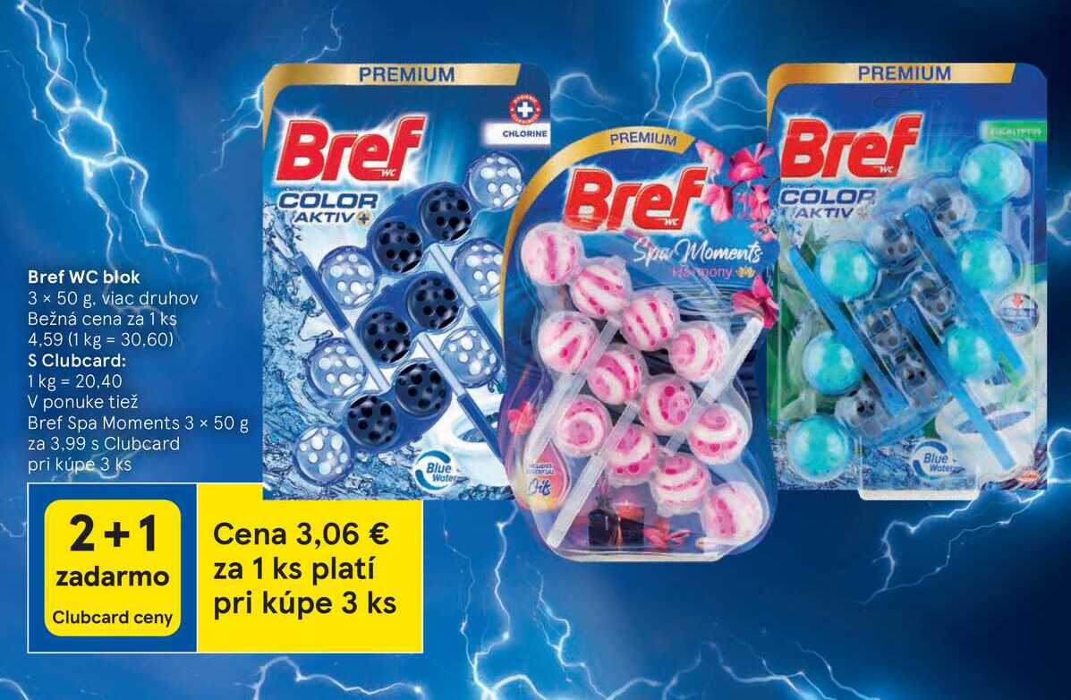 Bref Color Aktiv 3x50 g 150g