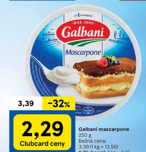 Galbani mascarpone 250 g