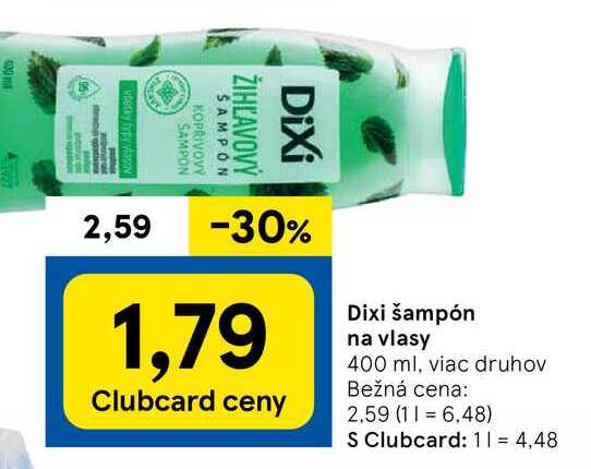 Dixi šampón na vlasy 400 ml