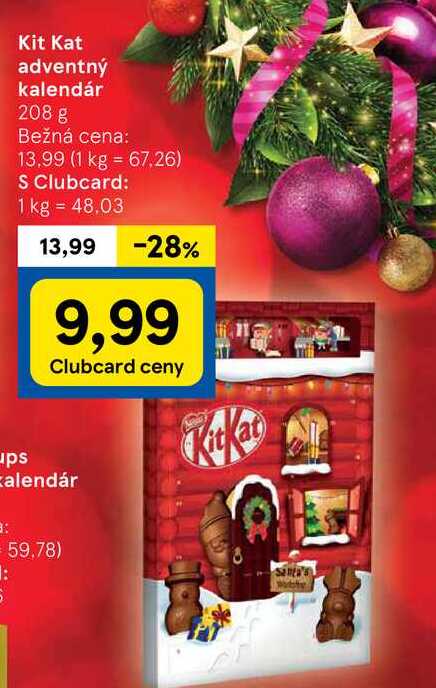 Kit Kat adventný kalendár 208 g 