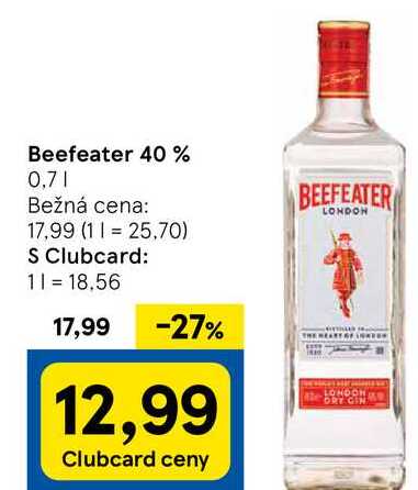 Beefeater 40 % 0,7l