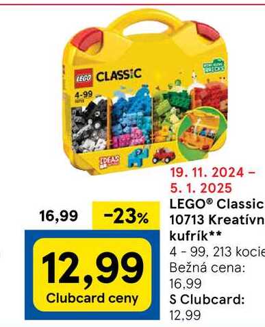 LEGO® Classic 10713 Kreatívn kufrík