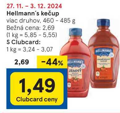 Hellmann's Kečup 485 g