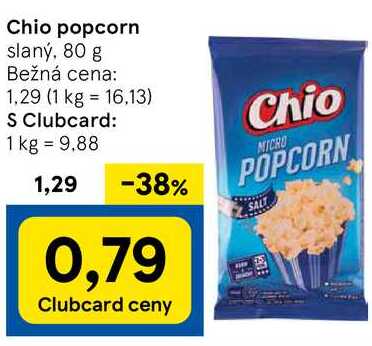 Chio popcorn, 80 g