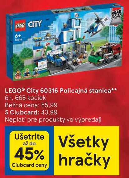 LEGO® City 60316 Policajná stanica