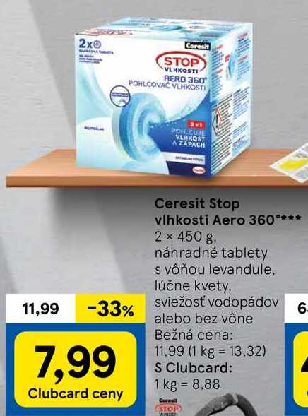 Ceresit Stop vlhkosti Aero 360°, 2x 450 g