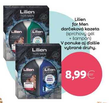 Lilien for Men darčeková kazeta (sprchový gél + šampón)