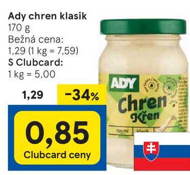 Ady chren klasik, 170 g