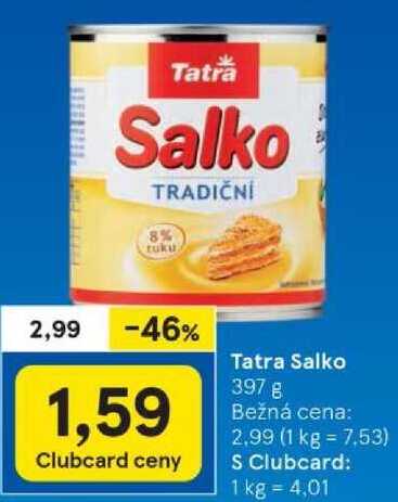 Tatra Salko, 397 g