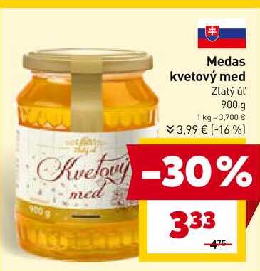 Medas kvetový med 900 g 