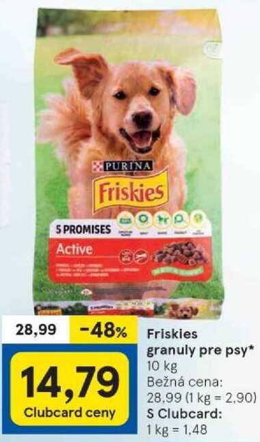 Friskies granuly pre psy, 10 kg 