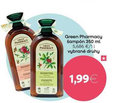 Green Pharmacy šampón 350 ml