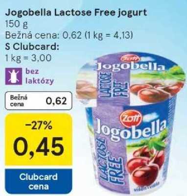 Jogobella Lactose Free jogurt, 150 g 