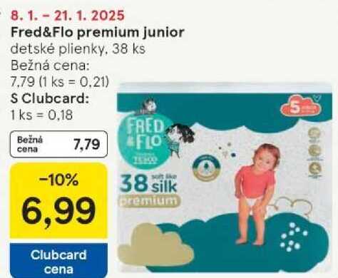  Fred&Flo premium junior, 38 ks