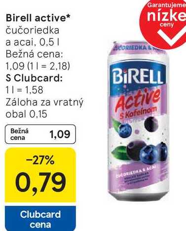 Birell active, 0,5 l