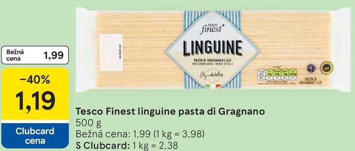 Tesco Finest linguine pasta di Gragnano, 500 g