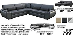 Sedacia súprava ROYAL
