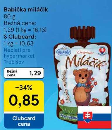 Babička miláčik, 80 g