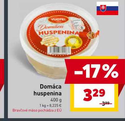 Domáca huspenina 400 g