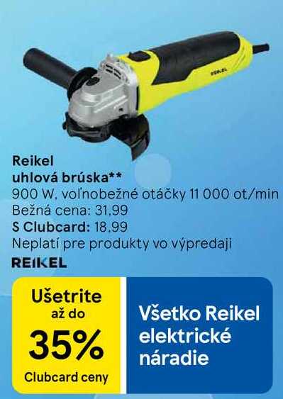 Reikel uhlová brúska