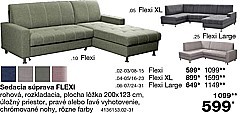 Sedacia súprava FLEXI XL