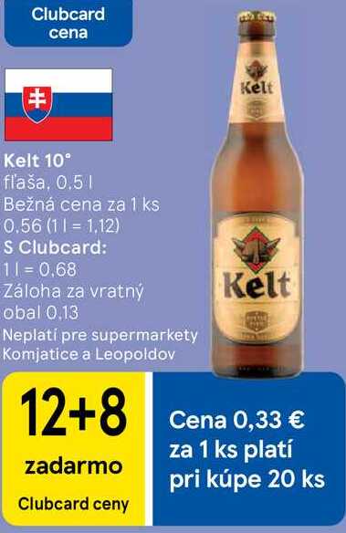 Kelt 10°, 0,5 l
