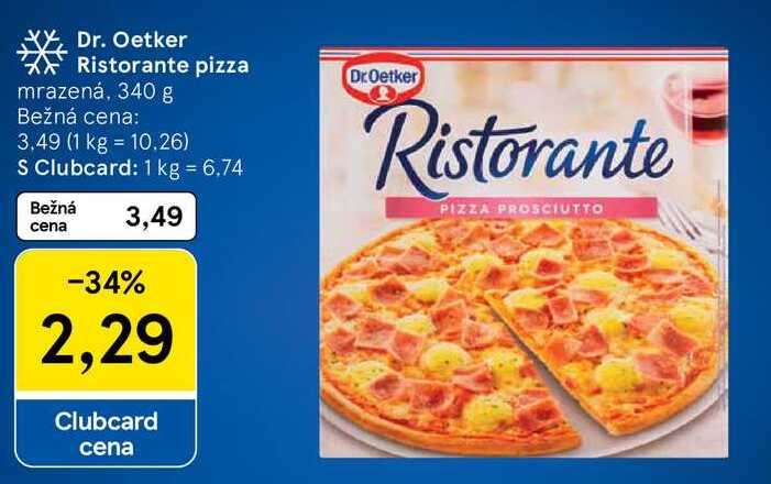 Dr. Oetker Ristorante pizza, 340 g 