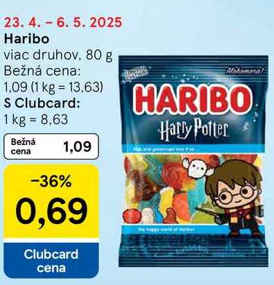 Haribo, 80 g 