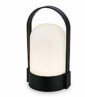VONKAJŠIA STOLNÁ LAMPA ČIERNA