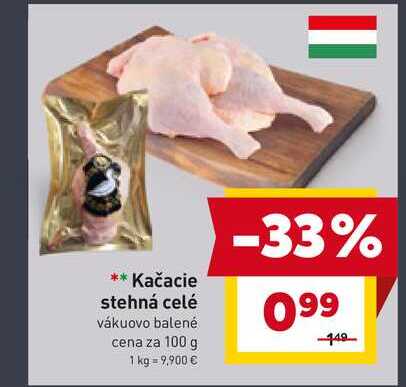 Kačacie stehná 100g 