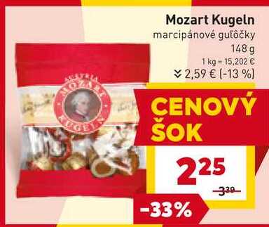 Mozart Kugeln marcipánové guľôčky 148 g 