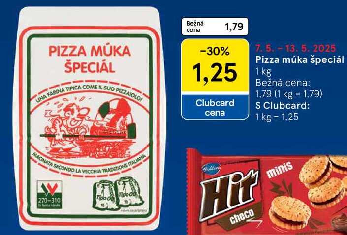 Pizza múka špeciál, 1,25 kg 