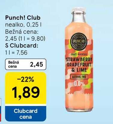 Punch! Club, 0,25 l