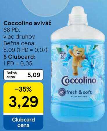 Coccolino aviváž, 68 PD