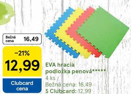 EVA hracia podložka penová, 4 ks B