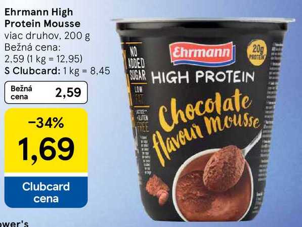 Ehrmann High Protein Mousse, 200 g 