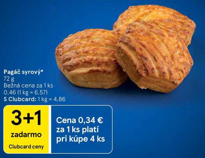 Pagáč syrový, 72 g