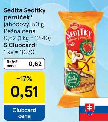 Sedita Seditky perníček, 50 g