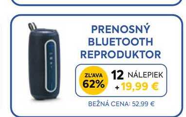 PRENOSNÝ BLUETOOTH REPRODUKTOR

