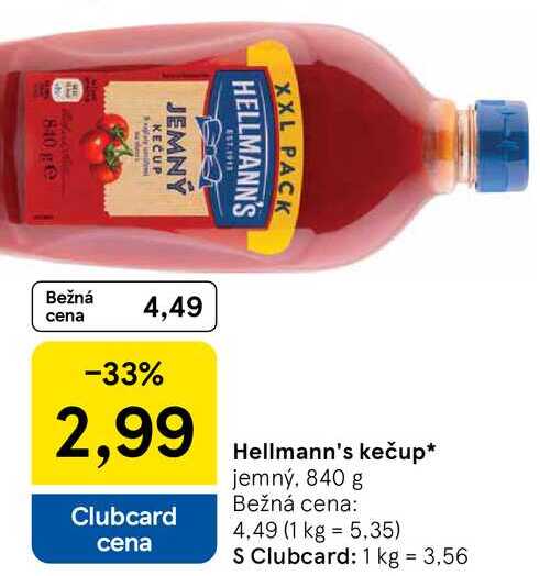 Hellmann's kečup, 840 g 