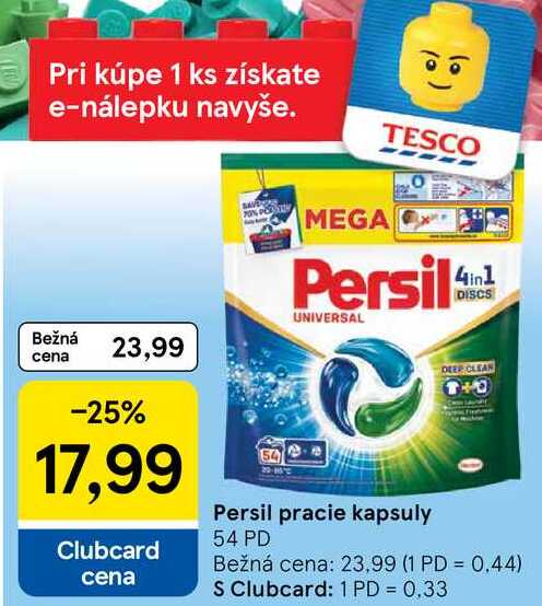 Persil pracie kapsuly, 54 PD 