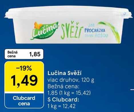 Lučina Svěží, 120 g