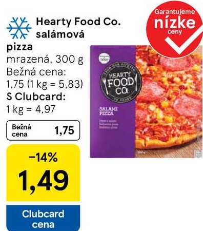 Hearty Food Co. salámová, 300 g 
