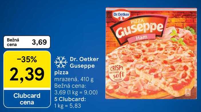 Dr. Oetker Guseppe pizza, 410 g