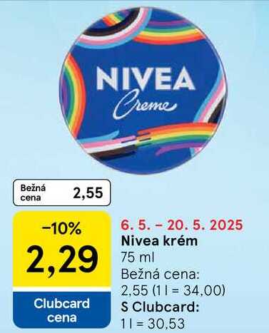 Nivea krém, 75 ml
