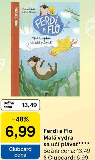 Ferdi a Flo Malá vydra sa učí plávať