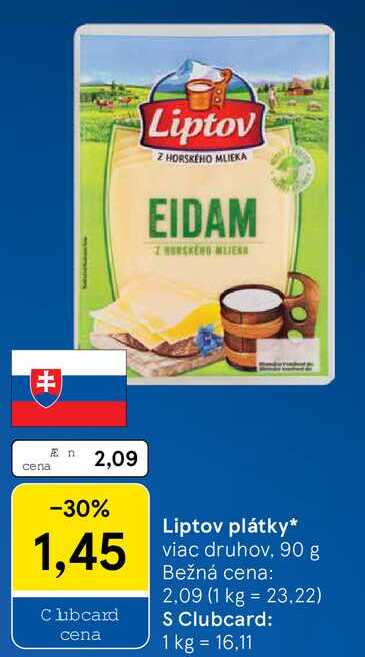 Liptov plátky, 90 g