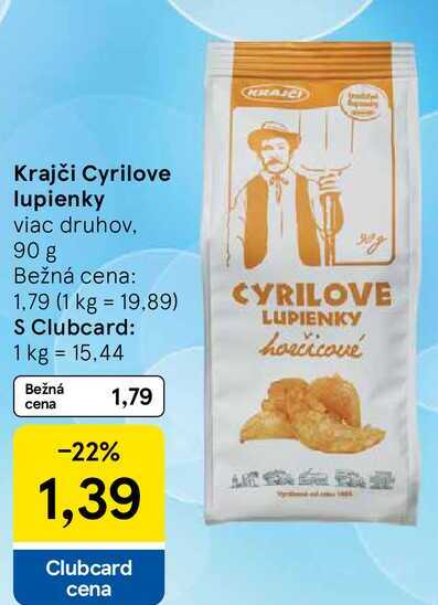 Krajči Cyrilove lupienky, 90 g